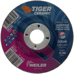 ‎4-1/2X1/4 TIGER CERAMIC TYPE - Exact Tool & Supply
