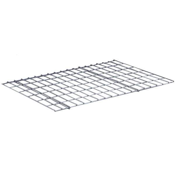 Hallowell - 48" Wide, Open Shelving Accessory/Component - Steel, Powder Coat Finish, 48" Deep, Use with Rivetwell Shelving - Exact Tool & Supply