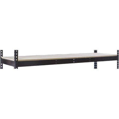 Hallowell - 60" Wide, 5/8 High, Open Shelving Accessory/Component - 48" Deep, Use with Black Rivetwell Double Rivet Boltless Shelving - Exact Tool & Supply