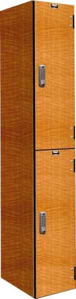 Hallowell - 2 Door, 2 Tier, Premium Wardrobe Lockers - Exact Tool & Supply