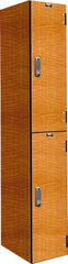 Hallowell - 2 Door, 2 Tier, Premium Wardrobe Lockers - Exact Tool & Supply