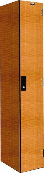 Hallowell - 1 Door, 1 Tier, Premium Wardrobe Lockers - Exact Tool & Supply