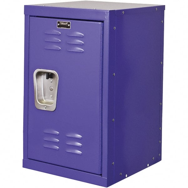 Hallowell - 1 Door, 1 Tier, Kid & Teen Lockers - Exact Tool & Supply
