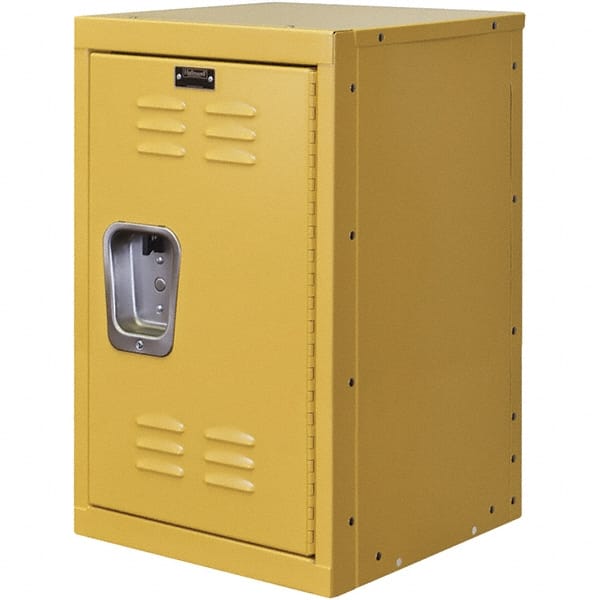 Hallowell - 1 Door, 1 Tier, Kid & Teen Lockers - Exact Tool & Supply