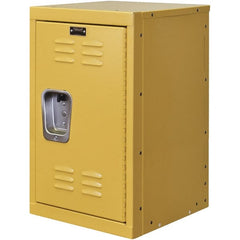 Hallowell - 1 Door, 1 Tier, Kid & Teen Lockers - Exact Tool & Supply