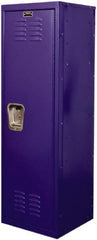 Hallowell - 1 Door, 1 Tier, Kid & Teen Lockers - Exact Tool & Supply