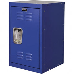 Hallowell - 1 Door, 1 Tier, Kid & Teen Lockers - Exact Tool & Supply