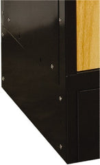 Hallowell - 6" High x 18" Deep, Locker Closed Side Base - Exact Tool & Supply