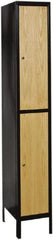 Hallowell - 2 Door, 2 Tier, Premium Wardrobe Lockers - Exact Tool & Supply