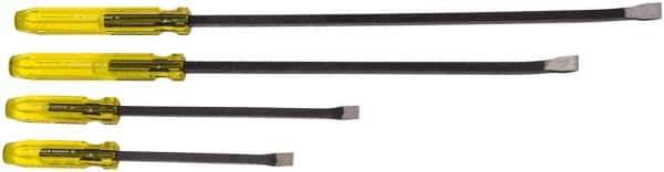 Proto - 4 Piece Pry Bar Set - Includes 14-1/2, 17-1/2, 28 & 31-7/8" Lengths - Exact Tool & Supply