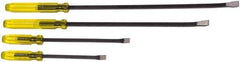 Proto - 4 Piece Pry Bar Set - Includes 14-1/2, 17-1/2, 28 & 31-7/8" Lengths - Exact Tool & Supply