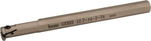Iscar - GEHI, Right Hand, 0.075 to 0.095" Groove Width, Indexable Grooving Tool Holder - GEMI.., GEPI.. Insert Compatibility, 6" OAL, Through Coolant - Exact Tool & Supply