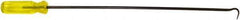 Proto - 20-7/8" OAL Hook Pick - Curved Hook, Alloy Steel with Fixed Points - Exact Tool & Supply