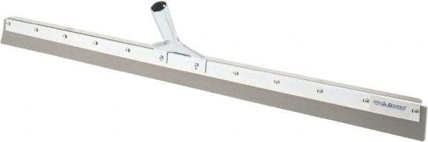 PRO-SOURCE - 36" Rubber Blade Floor Squeegee - Tapered End, Gray - Exact Tool & Supply