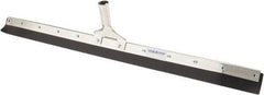 PRO-SOURCE - 36" Rubber Blade Floor Squeegee - Tapered End, Black - Exact Tool & Supply