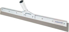 PRO-SOURCE - 24" Rubber Blade Floor Squeegee - Tapered End, Gray - Exact Tool & Supply