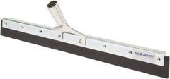 PRO-SOURCE - 24" Rubber Blade Floor Squeegee - Tapered End, Black - Exact Tool & Supply