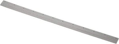 PRO-SOURCE - 36" Rubber Blade Squeegee Refill - Tapered End, Gray - Exact Tool & Supply