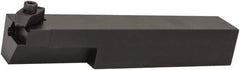 Hertel - IE, External, Right Hand, 1" Max Depth of Cut, 1" Min Groove Width, Indexable Grooving Tool Holder - IA.2L Insert Compatibility, 1/2" Shank Height, 1/2" Shank Width, 3-1/2" OAL - Exact Tool & Supply