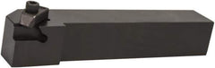 Hertel - IS, External, Right Hand, 1" Max Depth of Cut, 1" Min Groove Width, Indexable Grooving Tool Holder - IA.4R Insert Compatibility, 1-1/4" Shank Height, 1-1/4" Shank Width, 6" OAL - Exact Tool & Supply