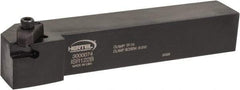 Hertel - IS, External, Right Hand, 3.55mm Max Depth of Cut, 0.15" Min Groove Width, Indexable Grooving Tool Holder - I_2R Insert Compatibility, 3/4" Shank Height, 3/4" Shank Width, 4-1/2" OAL - Exact Tool & Supply