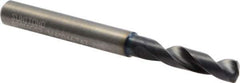 Sumitomo - #7 135° Solid Carbide Screw Machine Drill Bit - TiAlCr/TiSi Finish, 0.9843" Flute Length, 2.5591" OAL - Exact Tool & Supply