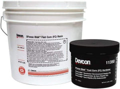 Devcon - 9 Lb Pail Two Part Epoxy - 15 min Working Time, 2,764 psi Shear Strength - Exact Tool & Supply