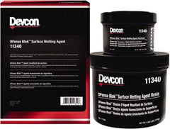 Devcon - 1 Lb Pail Two Part Epoxy - 15 min Working Time, 2,616 psi Shear Strength - Exact Tool & Supply