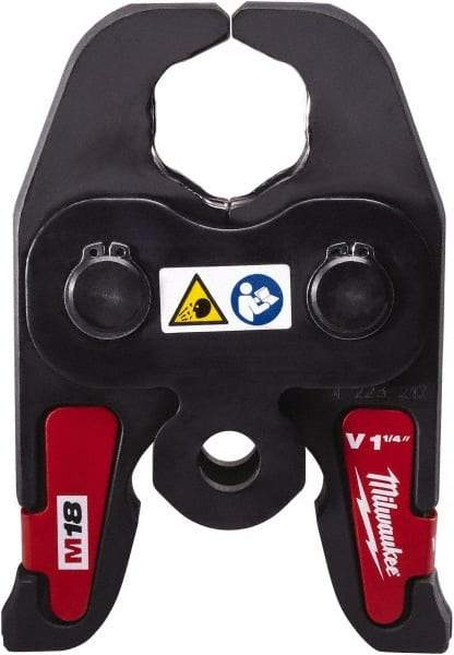 Milwaukee Tool - 1-1/4 to 2 Inch Pipe Capacity, Standard Pressing Jaw - Exact Tool & Supply