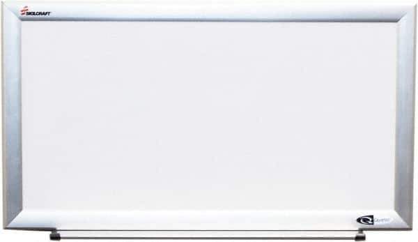 Ability One - 2" High x 22" Wide Dry Erase - Melamine, 26" Deep - Exact Tool & Supply