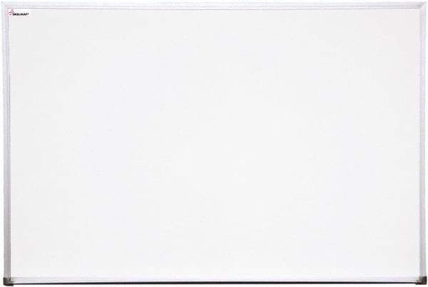 Ability One - 2" High x 37" Wide Erasable Melamine Marker Boards - Melamine, 52" Deep - Exact Tool & Supply