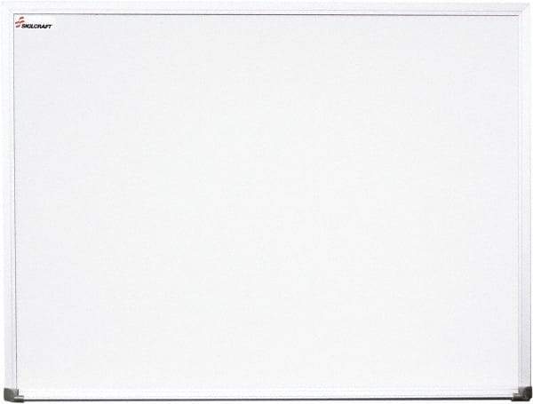 Ability One - 2" High x 19" Wide Erasable Melamine Marker Boards - Melamine, 25" Deep - Exact Tool & Supply