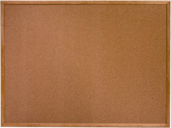 Ability One - Cork Bulletin Boards; Style: Self-Heals ; Color: Natural ; Material: Cork ; Width (Inch): 20 ; Height (Inch): 2 - Exact Tool & Supply