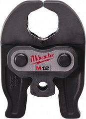Milwaukee Tool - 1-1/4 Inch Jaw Range, Presser Replacement Jaw - For Use with M12 FORCE LOGIC Press Tool - Exact Tool & Supply