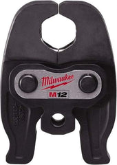 Milwaukee Tool - 1 to 1-1/4 Inch Jaw Range, Presser Replacement Jaw - For Use with M12 FORCE LOGIC Press Tool - Exact Tool & Supply