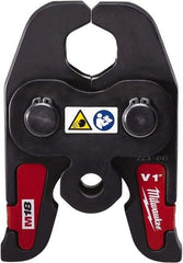 Milwaukee Tool - 1 to 2 Inch Jaw Range, Presser Replacement Jaw - For Use with M18 FORCE LOGIC Press Tool - Exact Tool & Supply