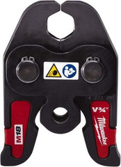 Milwaukee Tool - 3/4 to 2 Inch Jaw Range, Presser Replacement Jaw - For Use with M18 FORCE LOGIC Press Tool - Exact Tool & Supply