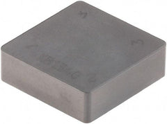Kennametal - CNM432 Grade KB1340 PCBN Turning Insert - Uncoated, 80° Diamond, 1/2" Inscr Circle, 3/16" Thick, 1/32" Corner Radius - Exact Tool & Supply
