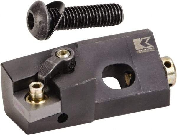 Kennametal - Series Kenloc, Right Hand, MSYN Toolholder Compatibility, SN.., TP.. Insert Compatibility, Indexable Turning Cartridge - Pin & Clamp Holding Method, 1.02mm Max Depth of Cut, 55mm OAL x 14mm OAW x 19.25mm OAH - Exact Tool & Supply