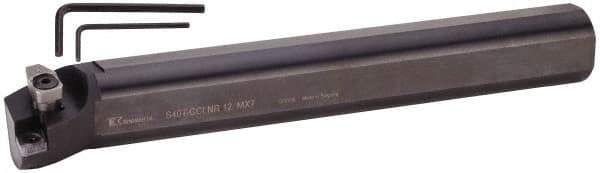 Kennametal - 55mm Min Bore Diam, 300mm OAL, 40mm Shank Diam, S-CCLN-MX Indexable Boring Bar - 40mm Max Bore Depth, CN.. 120708 Insert, Clamp Holding Method - Exact Tool & Supply