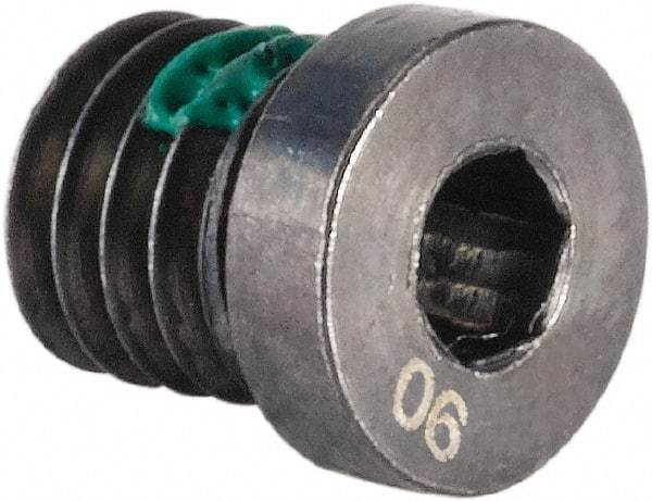 Kennametal - Coolant Lock Screw for Indexable End Mills - M4x0.7 Thread, For Use with Rotary Coolant Adapters - Exact Tool & Supply