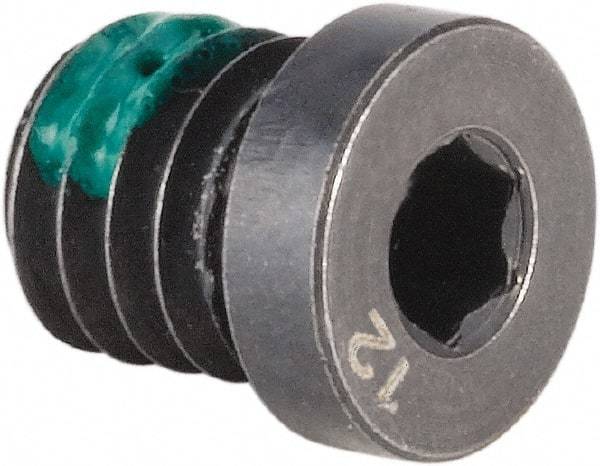 Kennametal - Coolant Lock Screw for Indexable End Mills - M4x0.7 Thread, For Use with Rotary Coolant Adapters - Exact Tool & Supply
