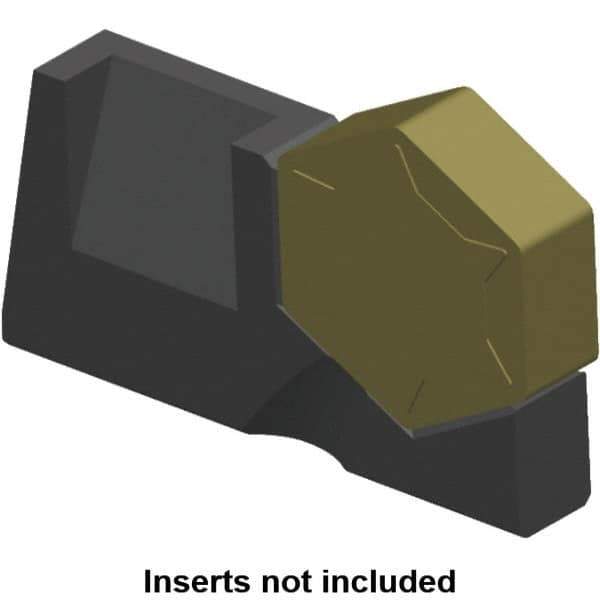 Kennametal - HNG. 0905 Insert Style, Indexable Milling Cartridge - Series HexaCut - Exact Tool & Supply