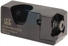 Kennametal - MDHX 1004 Insert Style, Indexable Milling Cartridge - KCMS Toolholder Style, Compatible with Face Mills, Series KCMS - Exact Tool & Supply