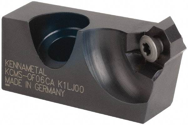 Kennametal - OF.T Insert Style, Indexable Milling Cartridge - KCMS Toolholder Style, Compatible with Face Mills, Series KCMS - Exact Tool & Supply