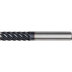 Kennametal - 25mm, 8 Flute, Single End, Solid Carbide, Corner Chamfer End Mill - 150mm OAL, 45° Helix, Right Hand Flute, 75mm LOC, Right Hand Cut - Exact Tool & Supply