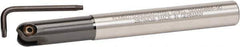 Kennametal - 5/8" Cut Diam, 5/16" Max Depth of Cut, 5/8" Shank Diam, 140mm OAL, Indexable Ball Nose End Mill - 36.07mm Head Length, Straight Shank, KDMB Toolholder, KDMB 0625.. Insert - Exact Tool & Supply