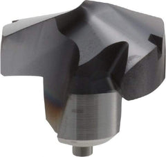 Kennametal - Series KenTIP, 25.4mm Diam Grade KCP15 140° Replaceable Drill Tip - Carbide, AlTiN Finish, ZD Seat Size - Exact Tool & Supply