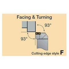 TLFNR3232P16 - Turning Toolholder - Exact Tool & Supply