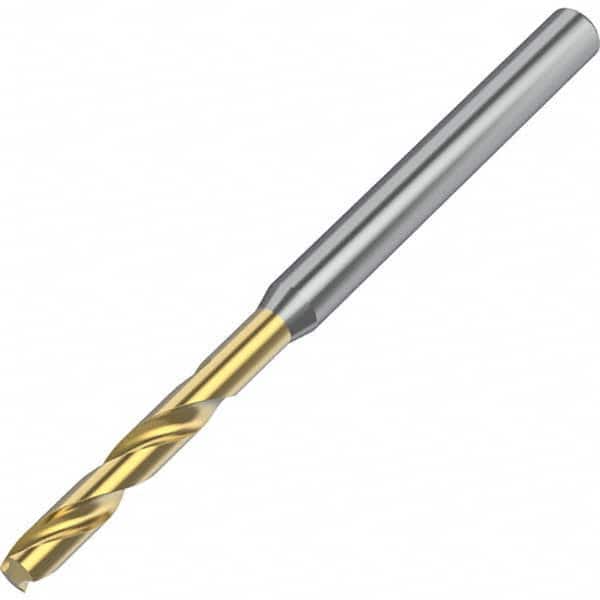 Kennametal - 19/32" 140° Spiral Flute Solid Carbide Screw Machine Drill Bit - Exact Tool & Supply